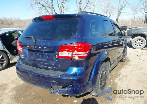 2017 Dodge Journey Se from USA, damaged, VIN 3C4PDCAB8HT524449
